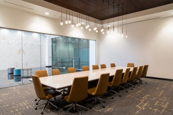 Large conference room in Utah Data Center in Salt Lake City | Novva Data Centers