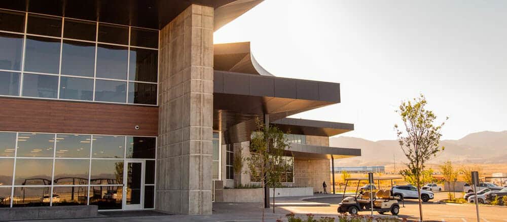 Entrance to Novva Data Centers Utah data center in Salt Lake City, UT