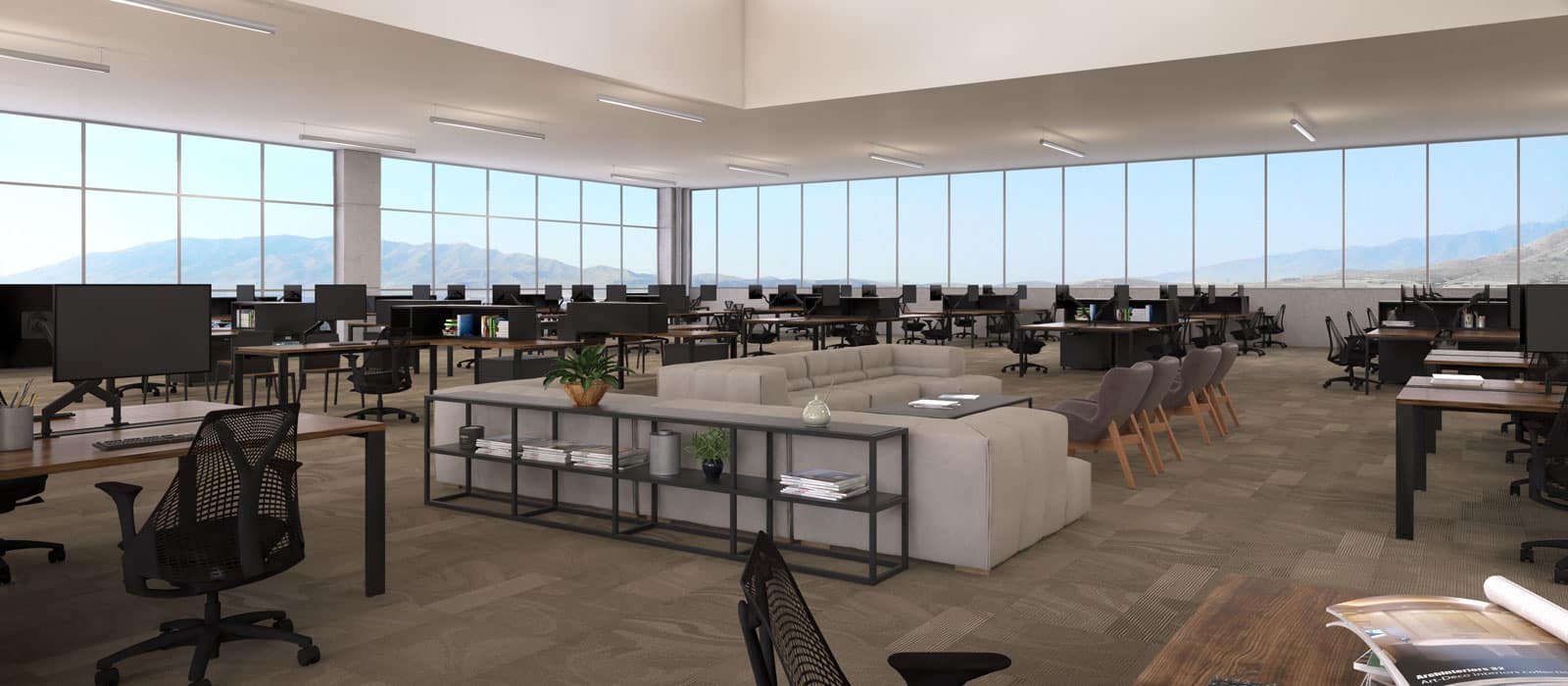 Novva Data Centers - private wholesale data centers in Utah, Nevada, Colorado, and California - interor of a colocation data center wholesale private facility