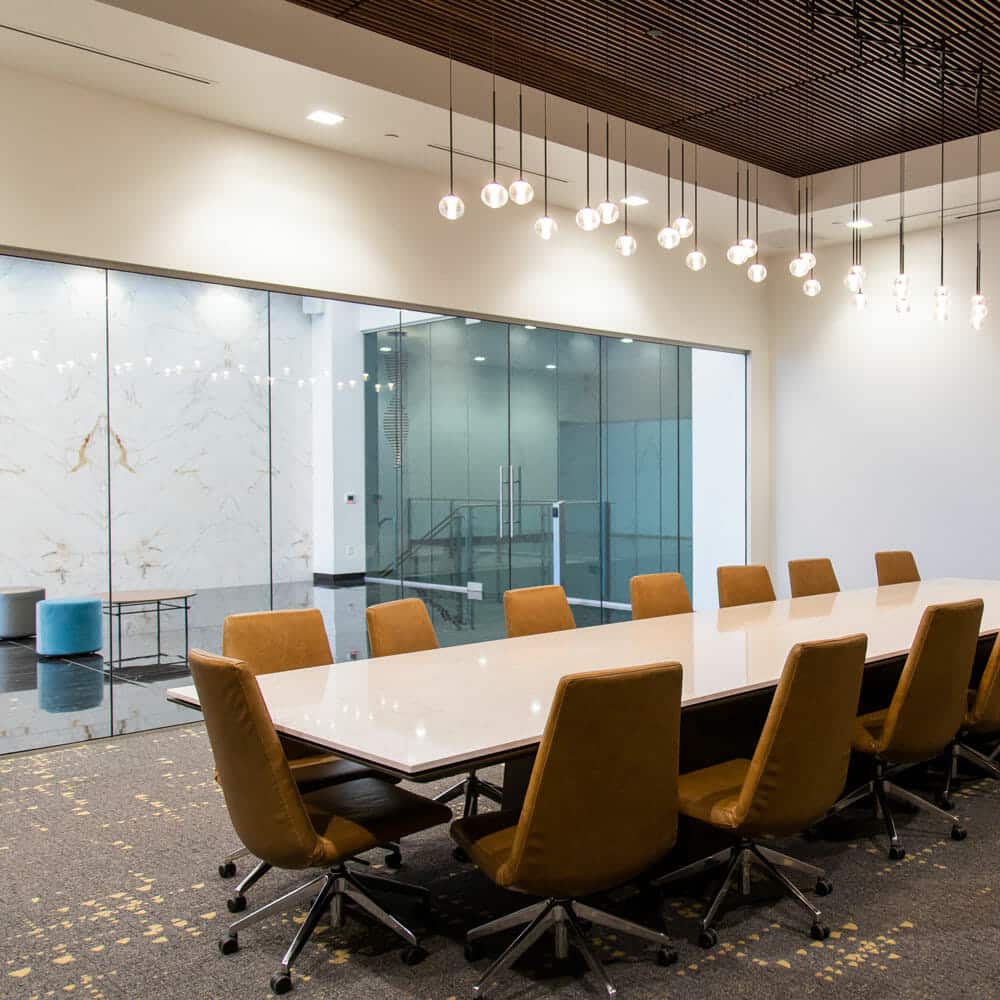 Interior conference room of Novva Utah Data Center in Salt Lake City